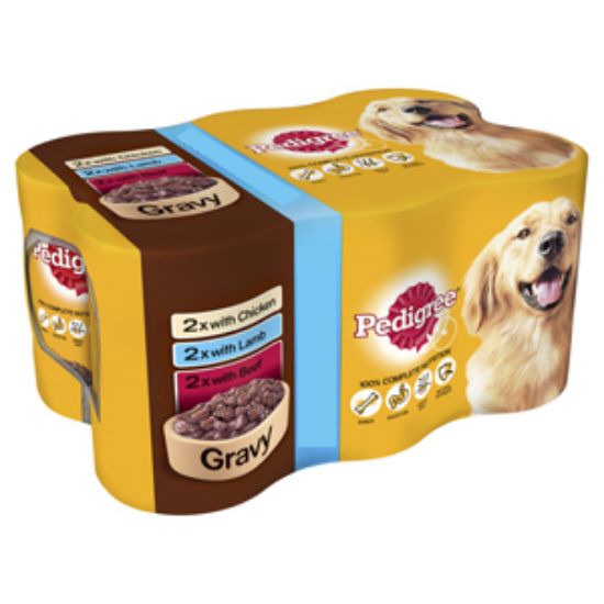 Picture of Pedigree Chum Variety 6pk in Gravy x4